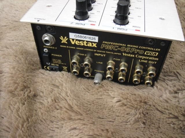 VESTAX ベスタクスPMC-17A 縦横フェーダーメンテアダプター付属