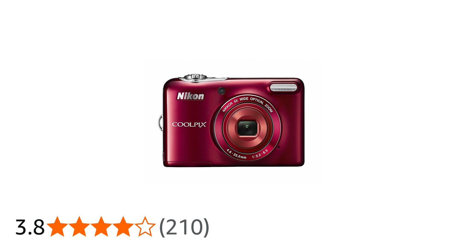 Amazon | Nikon デジタルカメラ COOLPIX L30 5倍ズーム 2005万画素