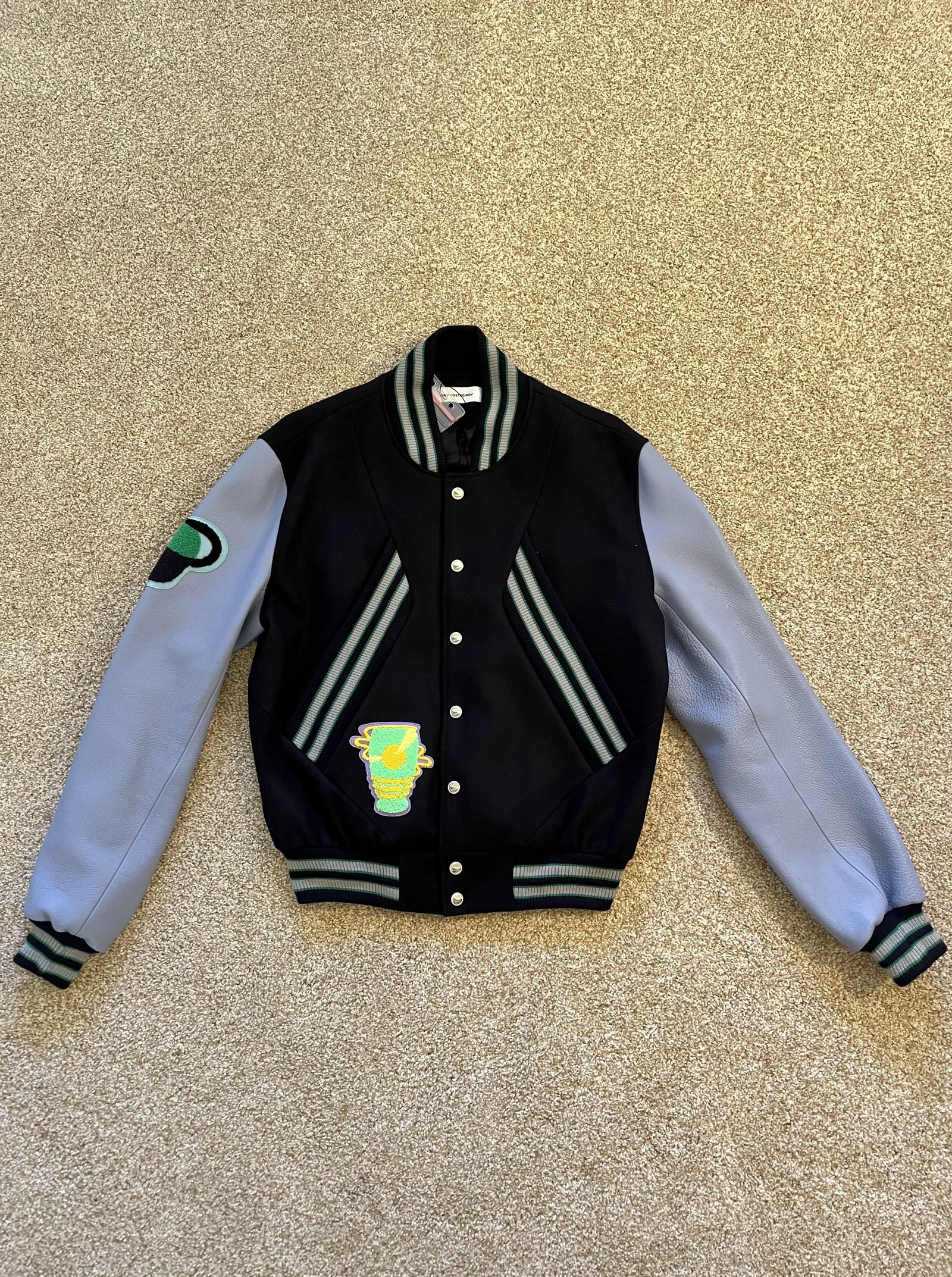 Kiko Kostadinov Futur Varsity Jacket | Grailed