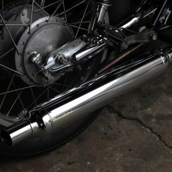 ヤマハ SR400/500 ヴィンテージマフラー フルエキ ダウン キャブ車