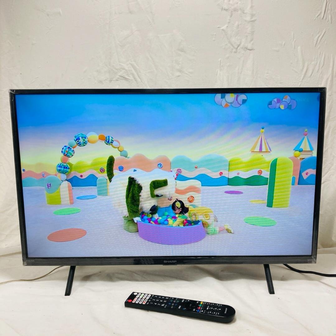 SHARP AQUOS 液晶テレビ 2T-C32EF1 2023年製 32V SHARP シャープ AQUOS 2T-C32EF1 液晶テレビ 32V型 薄型 YouTube
