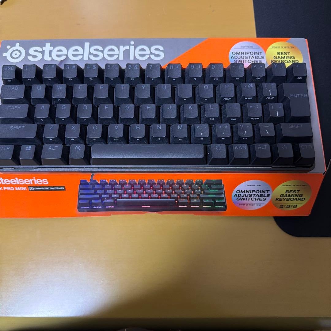 キーボード apex pro mini steelseries 楽天市場】STEELSERIES ゲーミングキーボード Apex Pro Mini JP ［有線