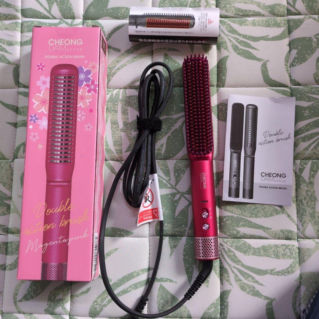 【再値下げ】日テレポシュレ チョンダムスタイル チョンダムスタイル ダブルアクションヘアブラシ | 日テレポシュレ本店