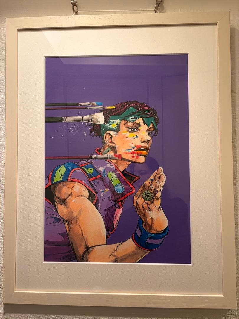 ジョジョの奇妙な冒険　複製原画　岸辺露伴　アートポスター フレーム付き 2026年最新】ジョジョ 複製原画 岸辺露伴の人気アイテム - メルカリ
