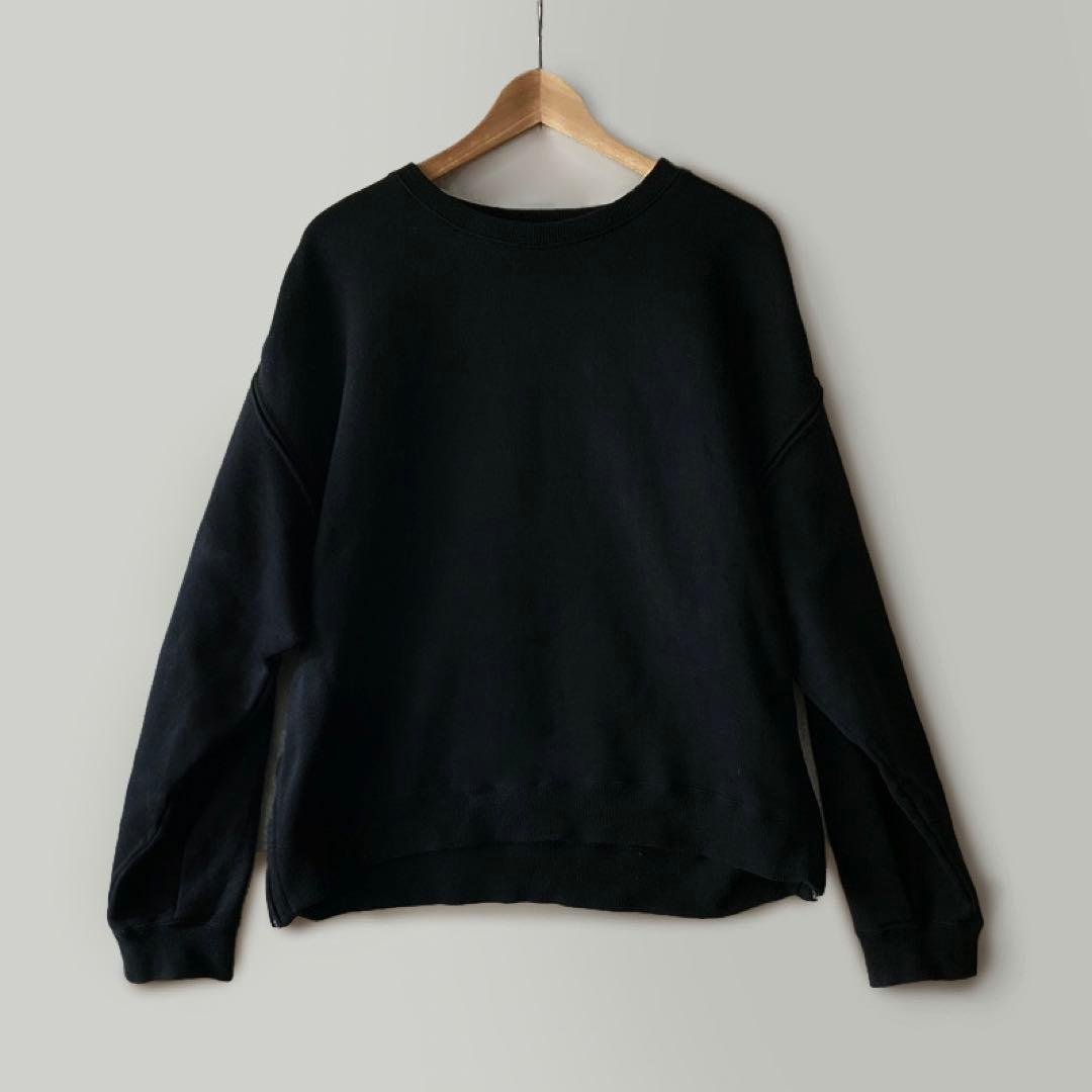 YOKE　OVERSIZED PIPING SWEAT　黒 3 Pleated Wide Joggers – Estudio Niksen